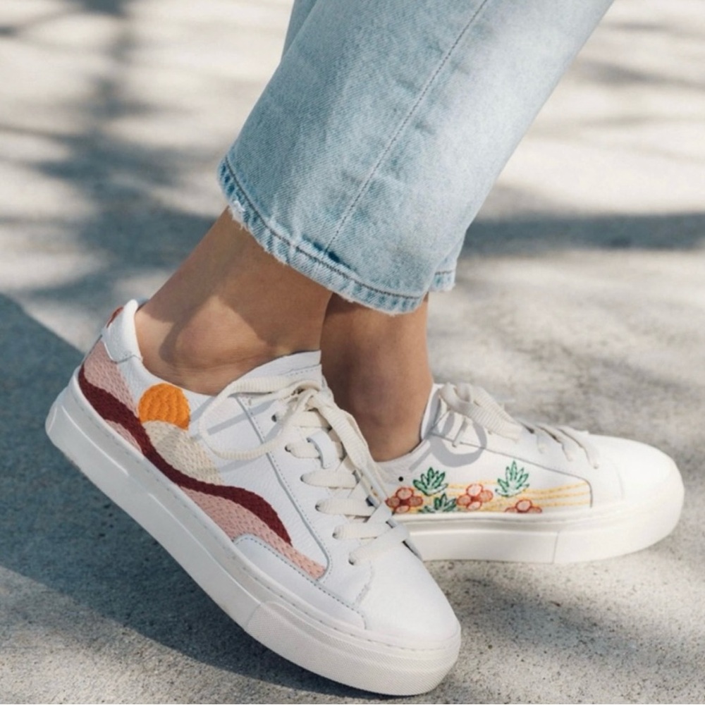 Soludos Hawaiian Platform Sneaker Women’s Size 10